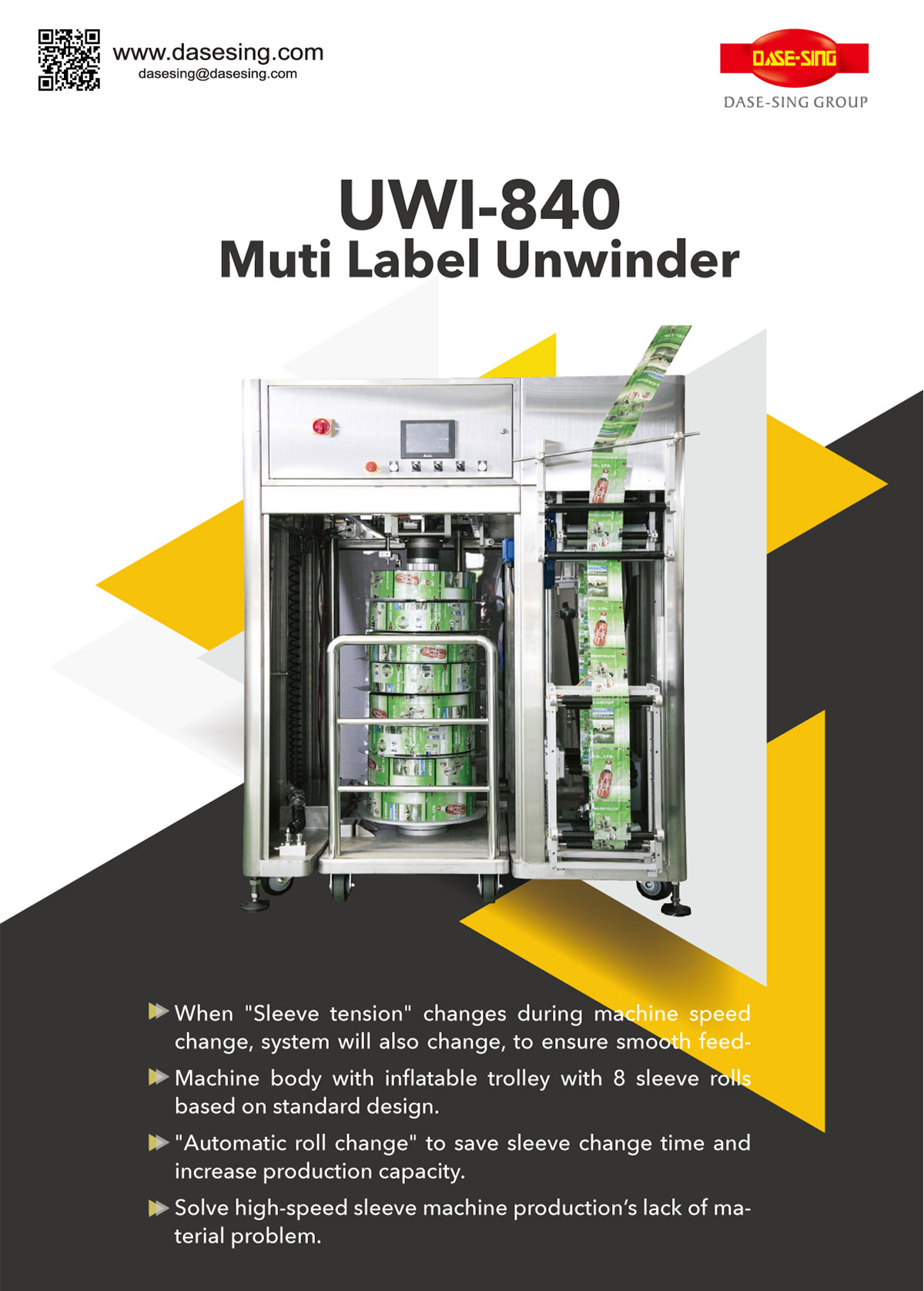 Muti Label Unwinder / UWI-840
