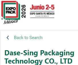 Dase-Sing en EXPOPACK México 2026
