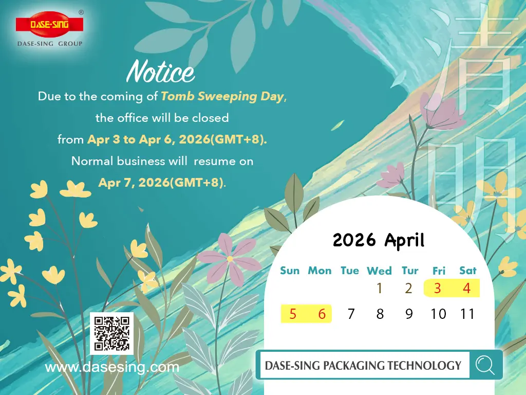 Closed April 3–6 for Tomb Sweeping Festival → Reopens April 7 Dase-Sing